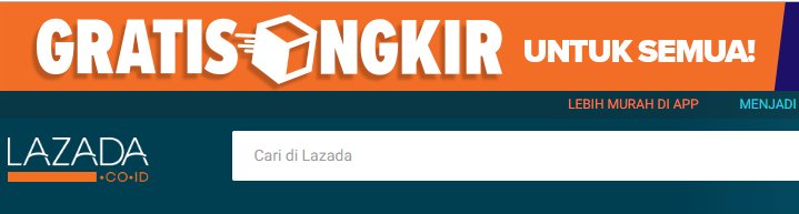 lazada merupakan situs toko online yang bisa bayar di tempat
