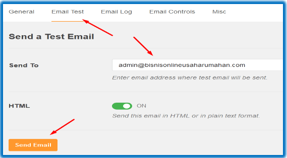 setting plugin mail smtp di wordpress
