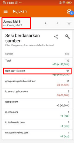cara melihat trafik spam di google analitik dan menghentikannya 