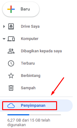buka file cadangan wa di google drive 