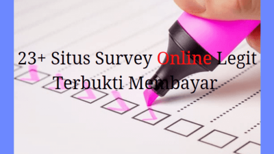 Situs survey online terpercaya yang terbukti membayar