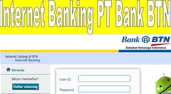 cara daftar internet banking BTN
