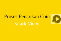 Cara Menarik Uang Di Snack Video : Coin dan Scoin